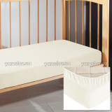 Prześcieradło dziecięce frotte z gumką 04 mleczarnia 120x60x10 cm TM Yaroslav